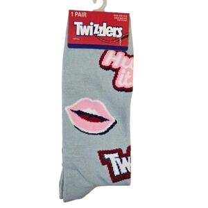 NWT Twizzlers Crew Socks, Shoe Size 6-12